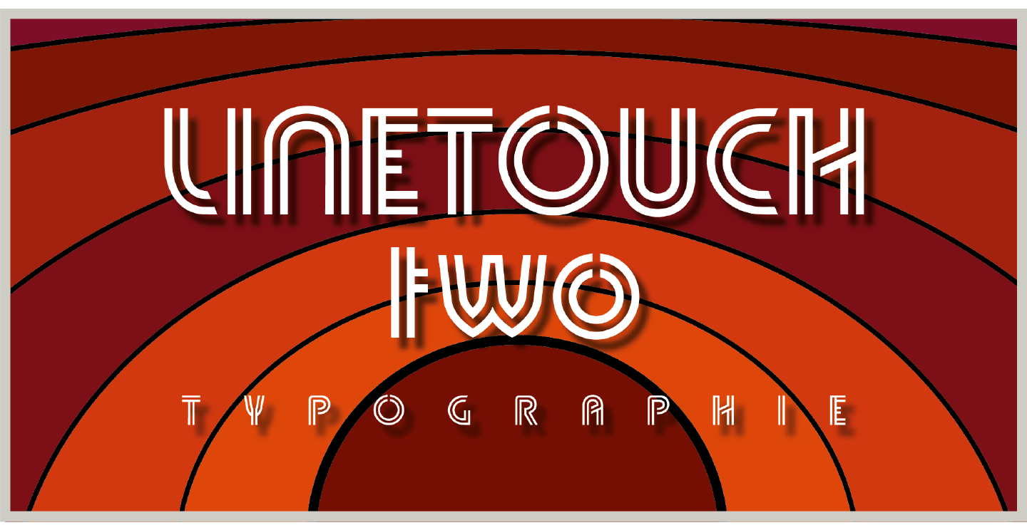 Typographie Linetouch two